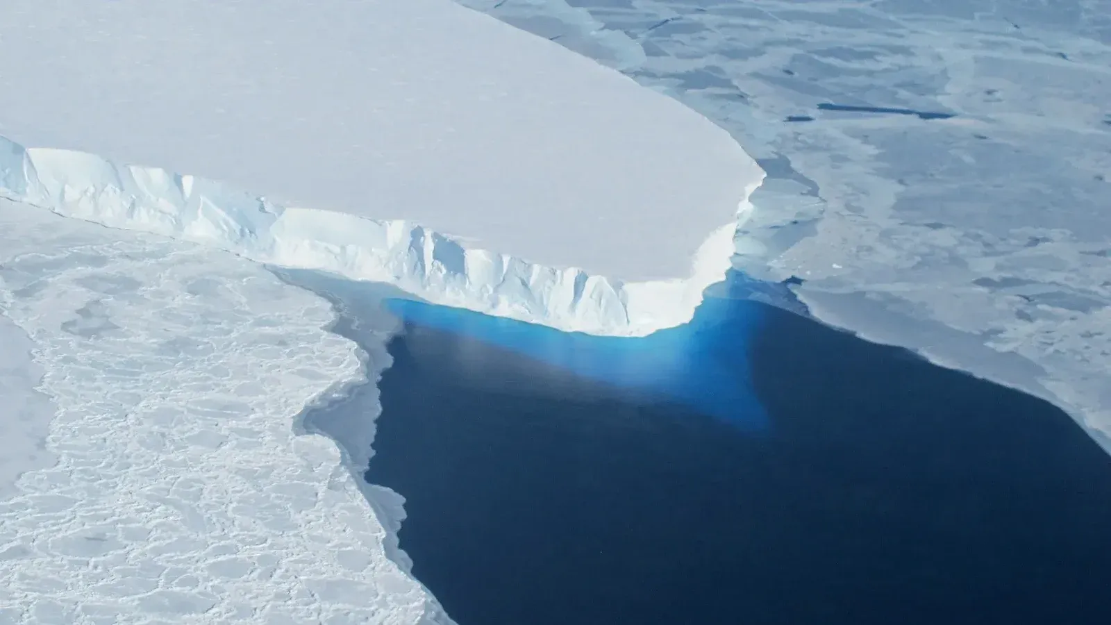 Glaciar en la Antártida Occidental