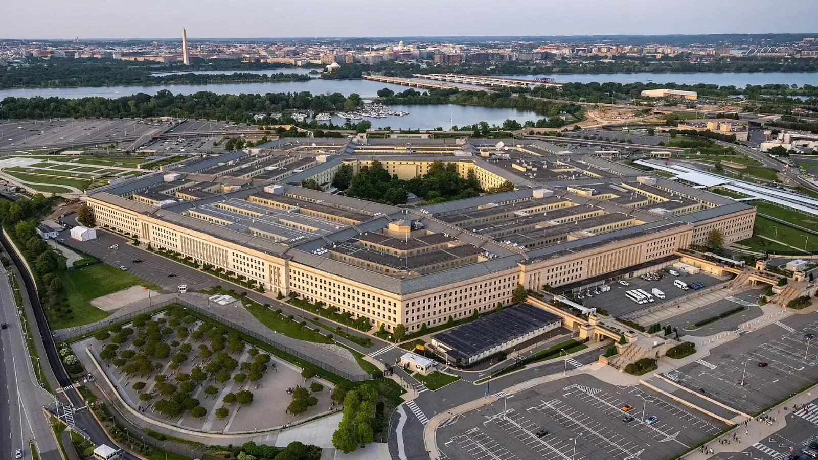 Una vista aérea del Pentágono, Washington, D.C., 15 de mayo de 2023.