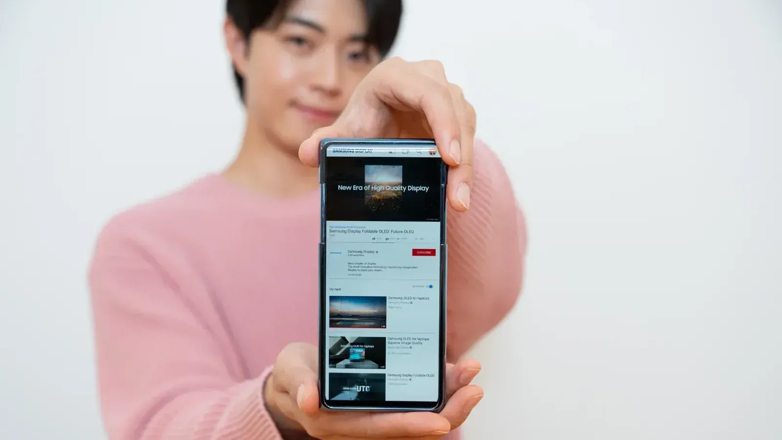Imagen oficial de Samsung Display Newsroom