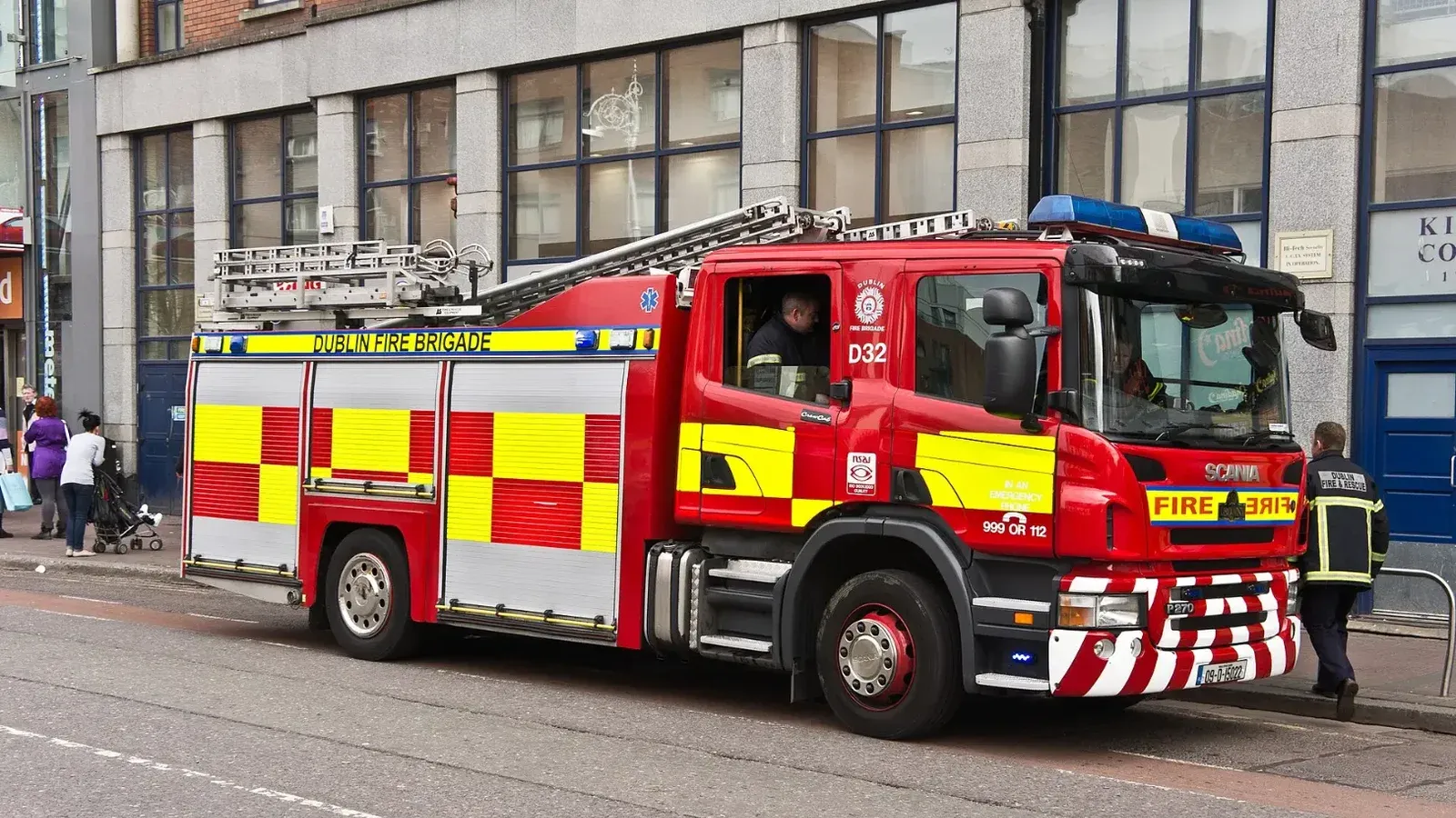 La brigada de bomberos de Dublín es la brigada de tiempo completo más grande del país.