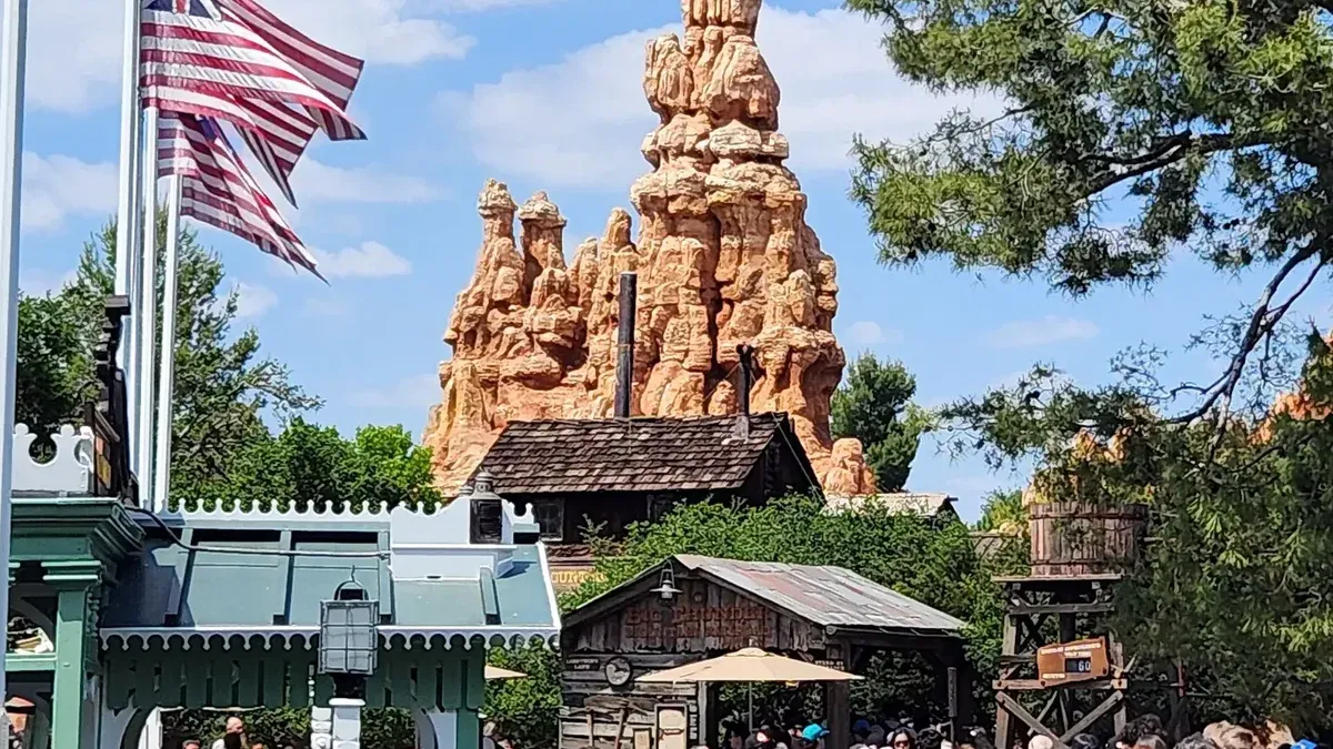 Frontierland at Disneyland