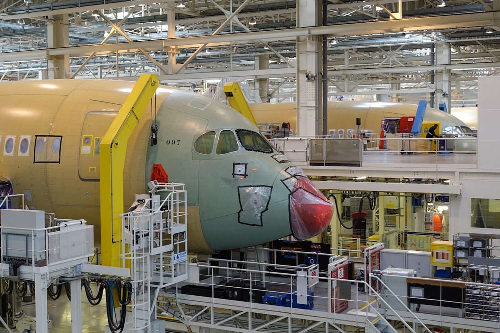Airbus alerta a aerolíneas por nuevos retrasos en las entregas del A350 imagen del post