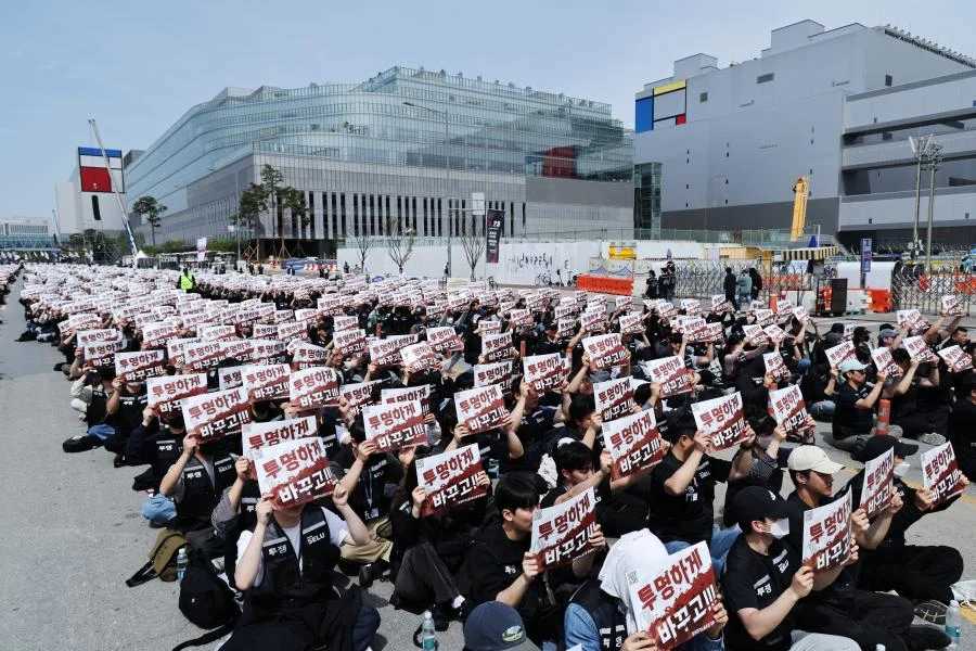 Sacudida global en semiconductores: El KOSPI se desploma y una huelga en Samsung golpea a los chips imagen del post