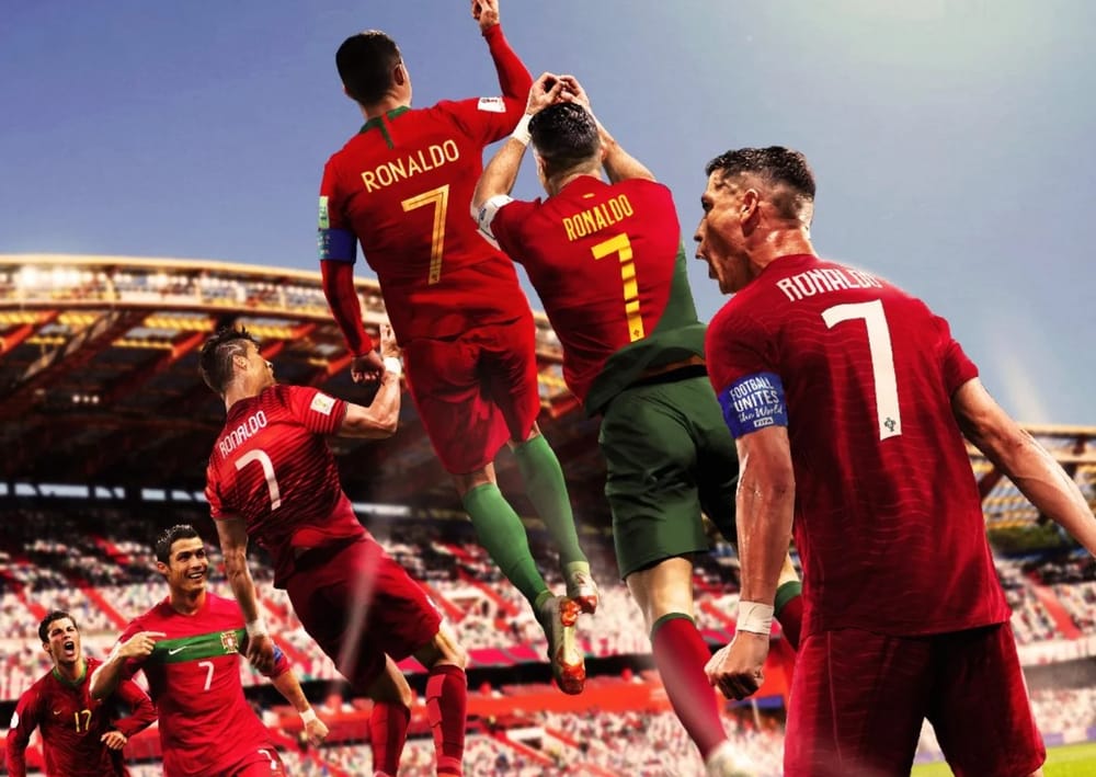 ¡Histórico! Cristiano Ronaldo primer jugador en marcar en 6 Mundiales imagen del post