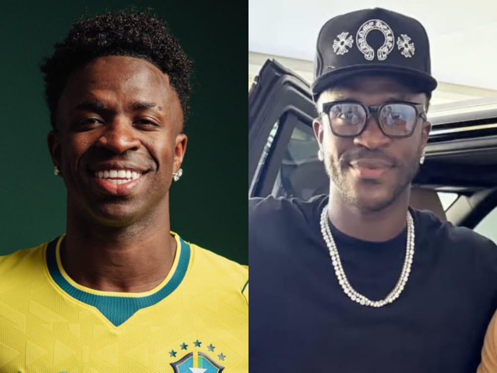 Vinicius Jr reaparece con un nuevo rostro tras una armonización de mentón y se vuelve viral imagen del post