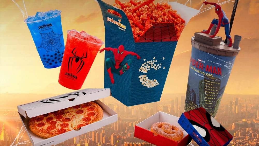 Vasos y palomeras de Spider-Man: precios en Cinépolis y Cinemex y una fecha que no cuadra imagen del post