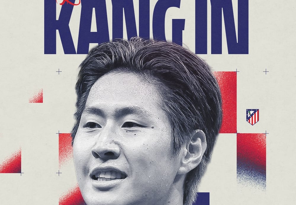 Atlético de Madrid anuncia el fichaje del surcoreano Kang in Lee imagen del post