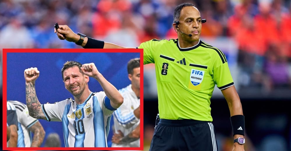 Inglaterra critica designación de árbitro vs Argentina Ismail Elfath por traerle "suerte" a Messi imagen del post