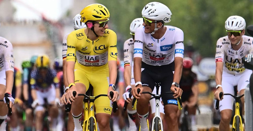 Isaac Del Toro hace historia: Logra subirse al podio en su primer Tour de Francia imagen del post