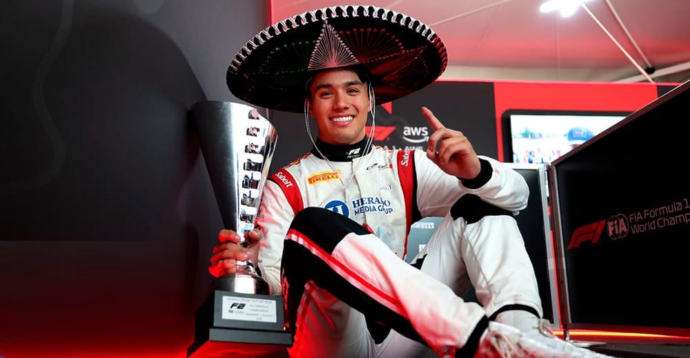GP de Hungría: Noel León logra histórico triunfo para México en Fórmula 2 imagen del post