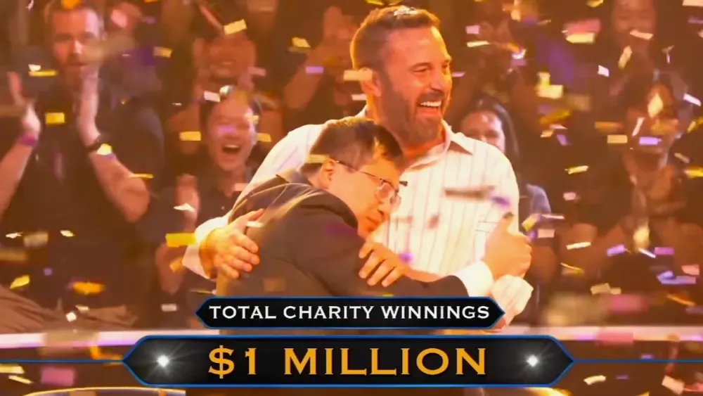 Ben Affleck gana el millón de Who Wants to Be a Millionaire y lo destina al este del Congo imagen del post