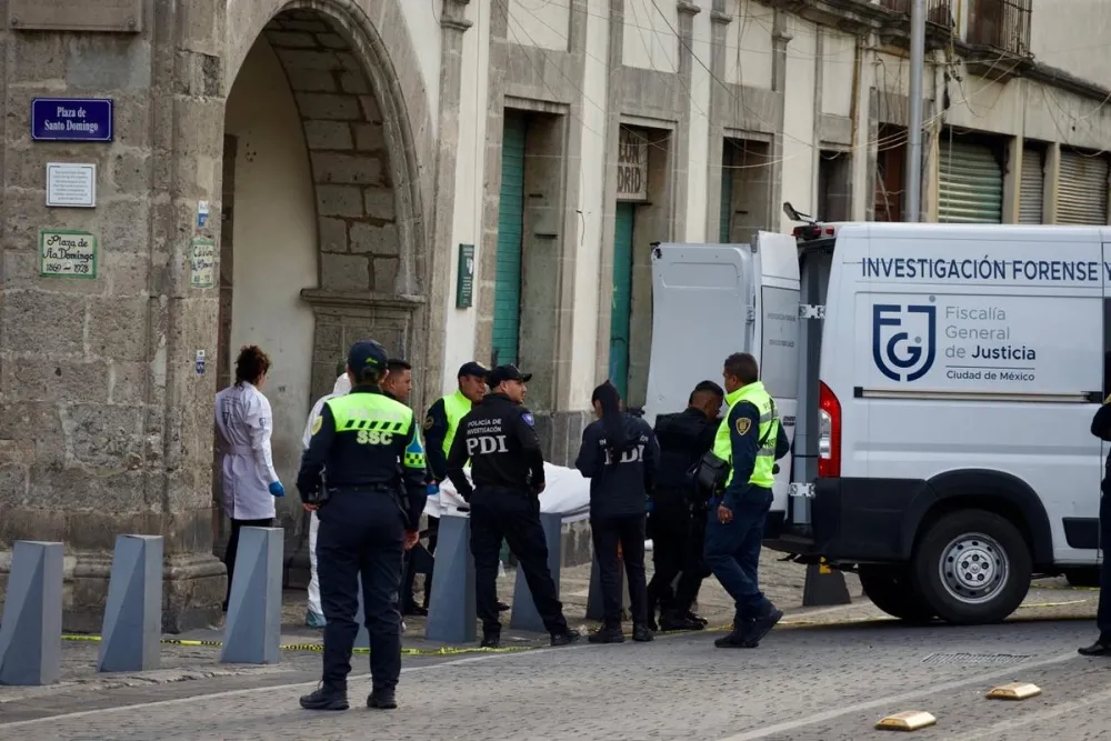 Balacera en Plaza de Santo Domingo deja un muerto y dos heridos imagen del post