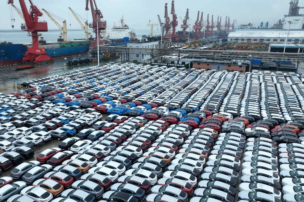 China supera el millón de autos exportados en un solo mes por primera vez en su historia imagen del post