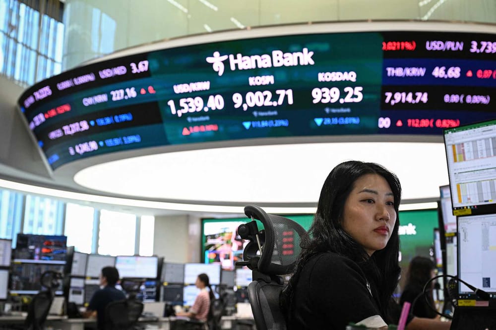 El alivio inflacionario en EE. UU. desata un rally en Asia: el Kospi de Corea del Sur rebota un 6% imagen del post