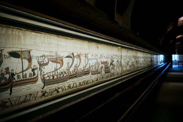 El histórico Tapiz de Bayeux llega a Londres tras un traslado secreto y casi mil años de ausencia imagen del post