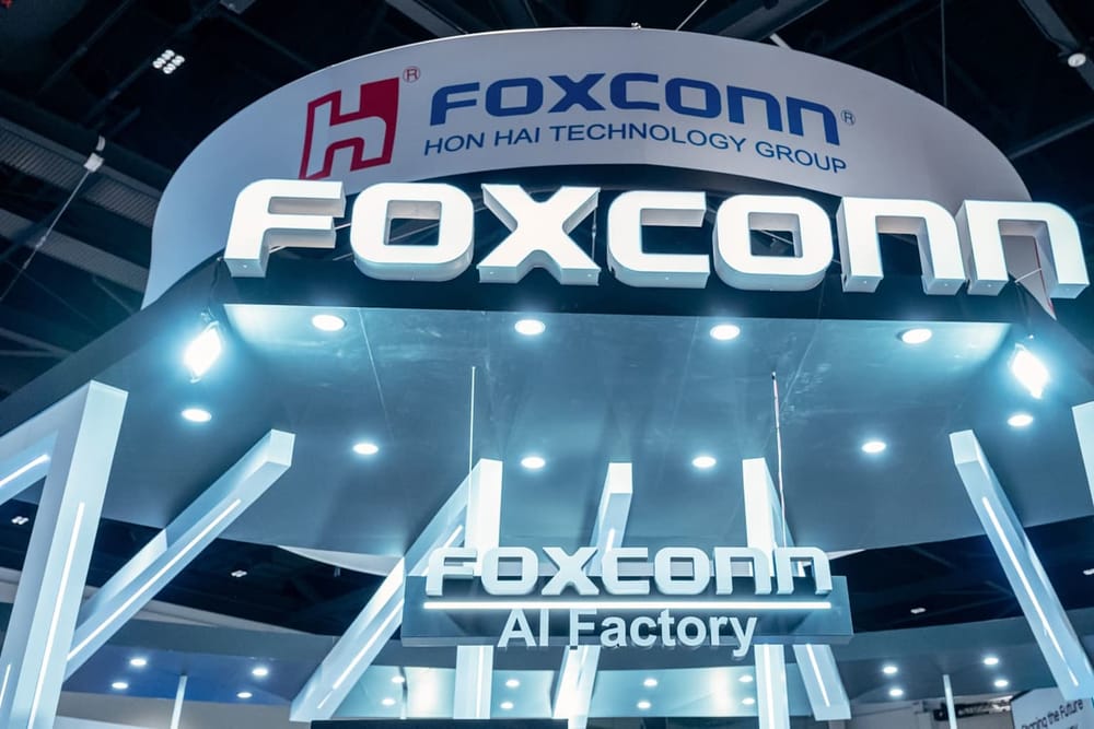 Foxconn rompe récord en el segundo trimestre de 2026: sus ingresos crecen un 40% gracias al bum de la IA imagen del post
