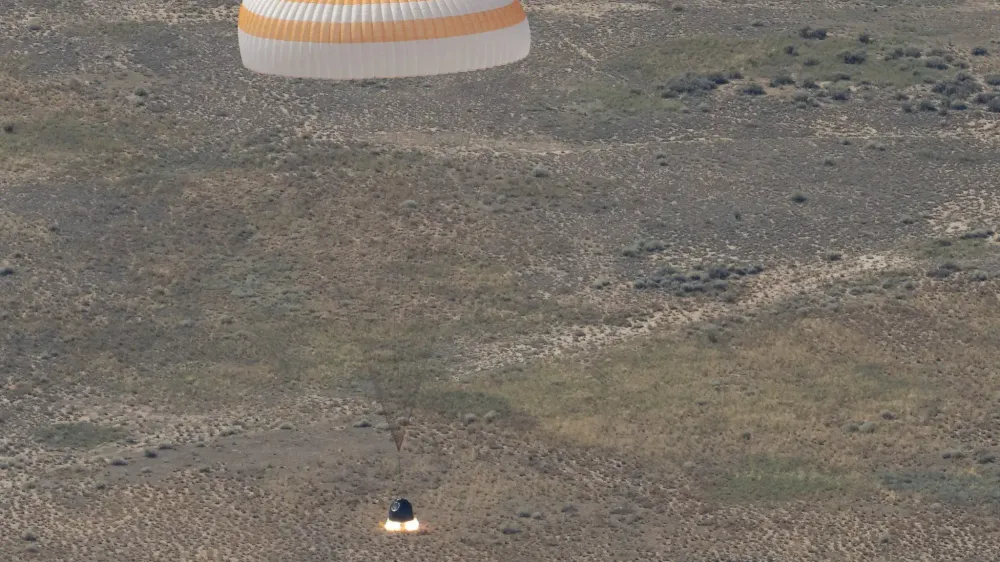 La Soyuz MS-28 aterriza en Kazajistán: 241 días, 3,856 órbitas y un cambio de mando en la EEI imagen del post