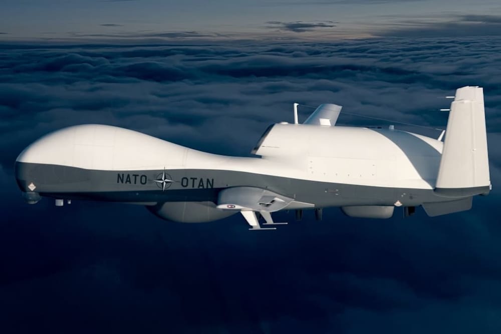Northrop Grumman y Airbus se alían para integrar los drones de vigilancia Triton en la OTAN imagen del post