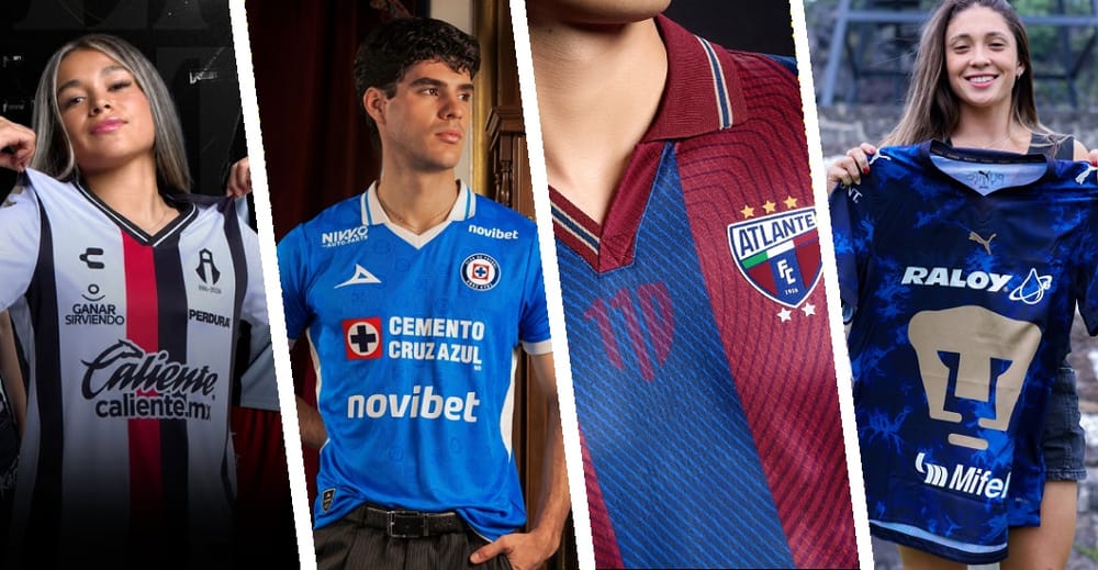 ¡Hermosos! Los jerseys de los equipos de la Liga MX para el Apertura 26 imagen del post