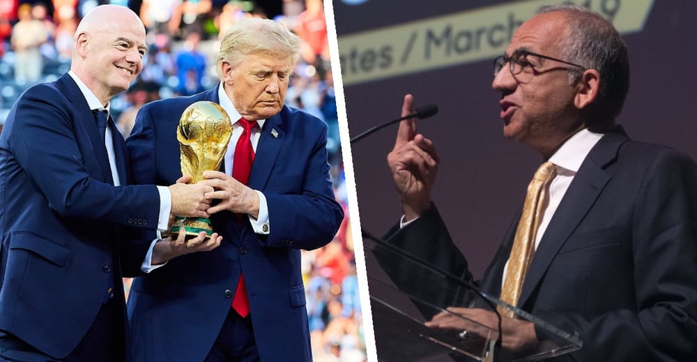 Carlos Cordeiro renuncia como asesor de Infantino como rechazo a la “venta el Mundial” imagen del post