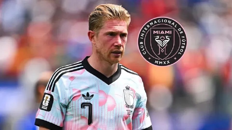 ¿De Bruyne junto a Messi y Casemiro?: El belga ya está en pláticas para llegar al Inter Miami imagen del post