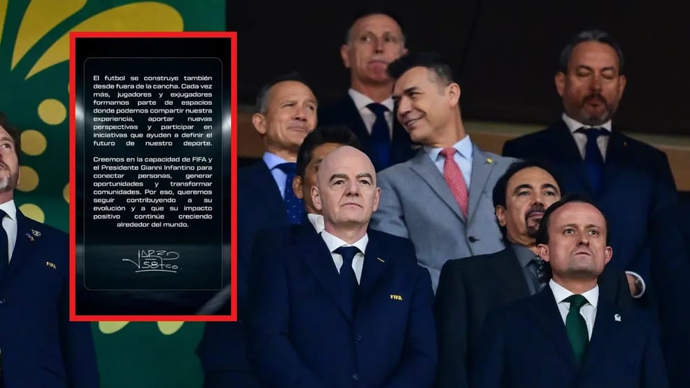 Exjugadores como Borgetti, Roberto Carlos, Cafú y Zanetti respaldan a Infantino con mensajes idénticos imagen del post
