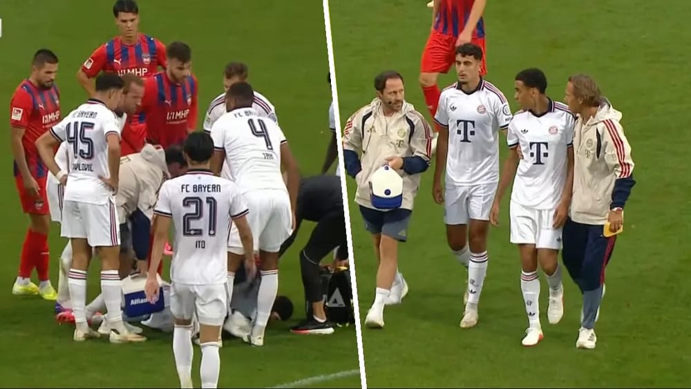 Jamal Musiala se desmaya otra vez con el Bayern en apenas unos días ¿Qué condición sufre? imagen del post