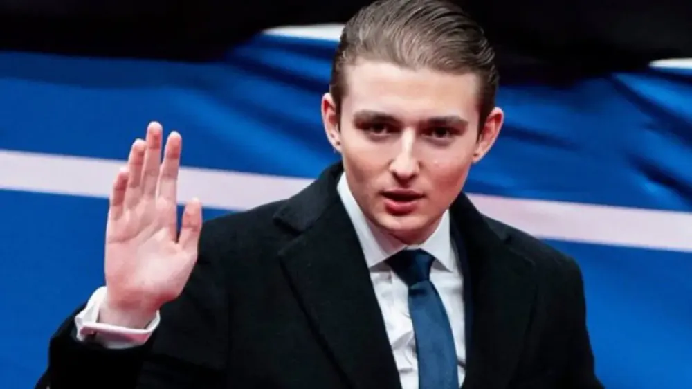 Irán emitió una amenaza contra Barron Trump en TV estatal: Servicio Secreto ya la investiga imagen del post
