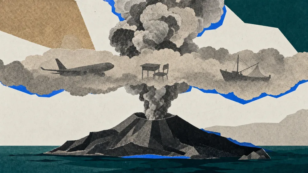 Erupción del Anak Krakatau en Indonesia: Suspenden vuelos, clases y pesca imagen del post