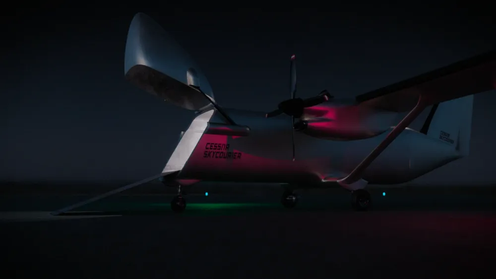 Cessna SkyCourier UX: el concepto de carguero autónomo para misiones militares imagen del post