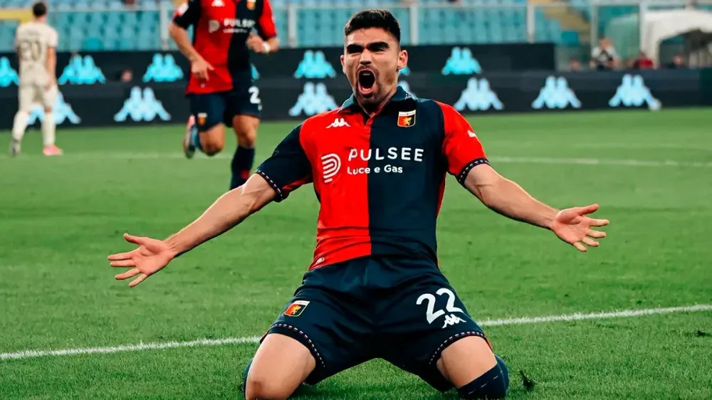 Johan Vásquez marca gol de nuevo y da la victoria al Genoa en Coppa Italia imagen del post