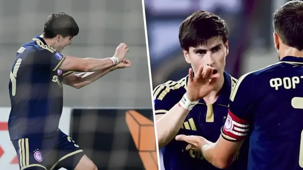 ¡Su primer gol! La “Hormiga” González se estrena en el Olympiacos imagen del post
