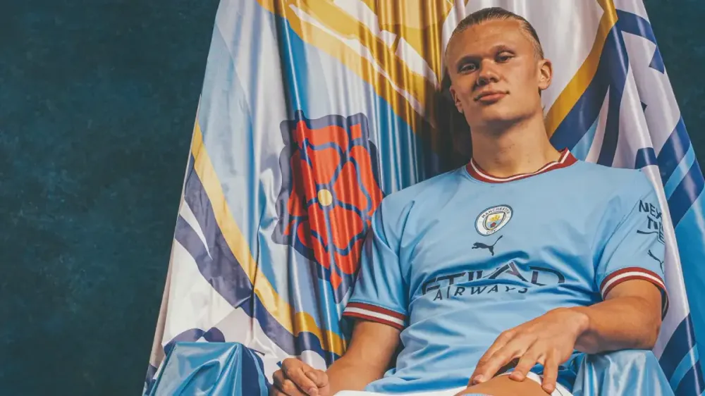 Erling Haaland pide a afición del Manchester City ser optimista y estar unidos imagen del post