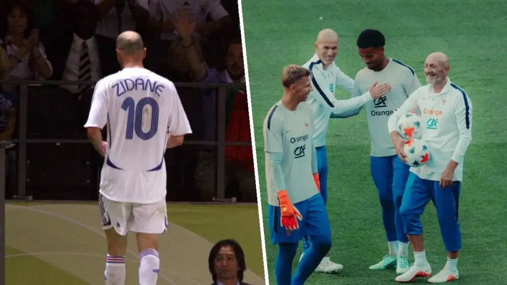 “Es parte de mi carrera”: Zidane dice no estar arrepentido del cabezazo a Materazzi en la Final del Mundial 2006 imagen del post
