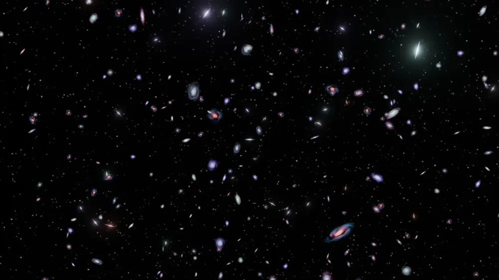 La gravedad forma una sonrisa en una imagen del Hubble imagen del post