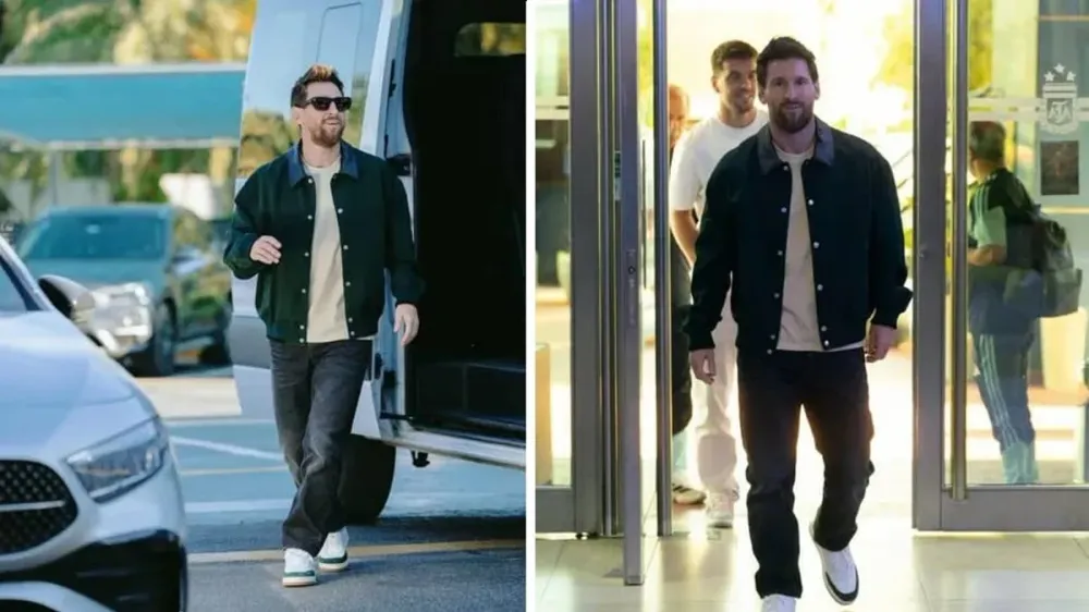 Lionel Messi llegó a Argentina para integrarse a la albiceleste: Su despedida será contra Benin imagen del post