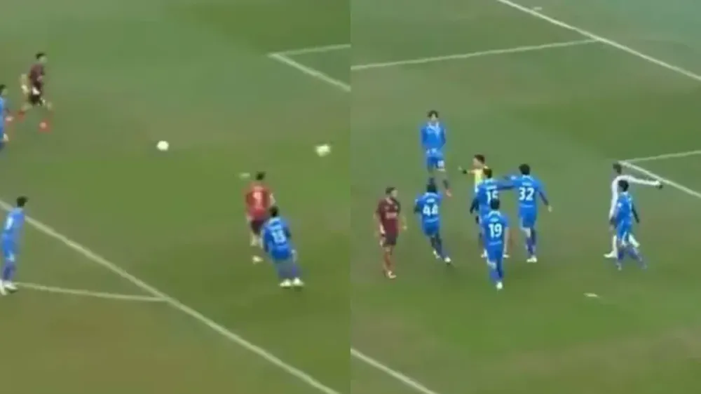 ¡Sólo en China! Meten dos goles al mismo tiempo y las jugadas son de no creerse imagen del post
