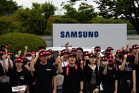 Las acciones de Samsung suben con fuerza tras la suspensión de la huelga por un acuerdo salarial preliminar
