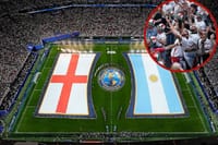 ¿Solo un juego?: Inglaterra y Argentina se abuchean en los himnos imagen del post