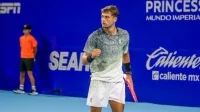 Rodrigo Pacheco fuerza el tercer set en Los Cabos, donde nunca ha ganado un partido imagen del post