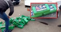 Decomisan cargamento de cocaína cubierto con imágenes de Erling Haaland y la Copa del Mundo imagen del post