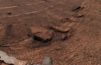 Curiosity halla en Marte su mayor campo de polígonos y la NASA aún no sabe qué los formó imagen del post