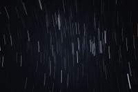 Captivating long-exposure shot of star trails, capturing the night sky's motion from Kollam, India.
