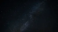 Captivating night sky with the Milky Way and countless stars shining brightly.
