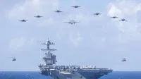 Tensión el en Golfo Pérsico: Irán lanza misiles balísticos contra la armada de Estados Unidos imagen del post