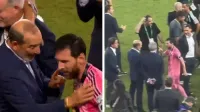 Tenso momento entre Messi y el Comisionado de la MLS tras ser Campeón contra Cruz Azul ¿Qué pasó? imagen del post