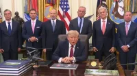 Trump plantea retirar apoyo a Reino Unido en soberanía en las Malvinas imagen del post