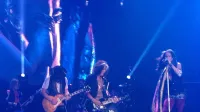 Aerosmith performing in Grand Rapids, Michigan on August 4, 2015