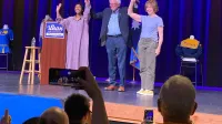 8.3.2024 - Ilhan Omar Rally with Bernie Sanders and Tina Smith at Edison High School, Minneapolis