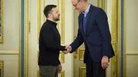President of Ukraine Volodymyr Zelenskyy met with Friedrich Merz, Chairman of the Christian Democratic Union party and Leader of the CDU/CSU opposition faction in the German Bundestag.